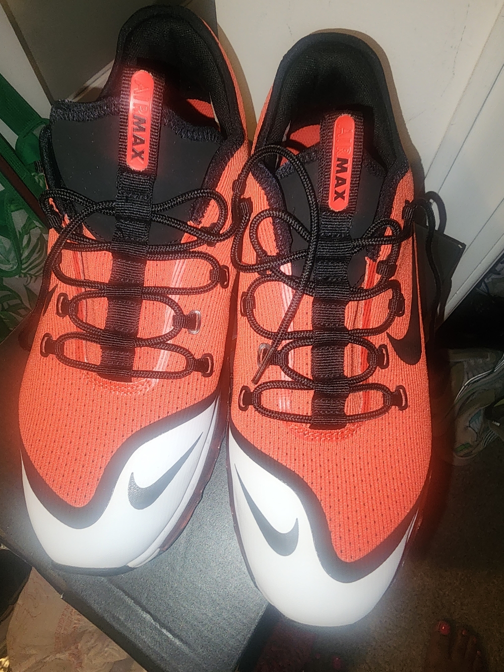 Nike Red, White & Black Athletic Sneakers Only Worn A Few Times